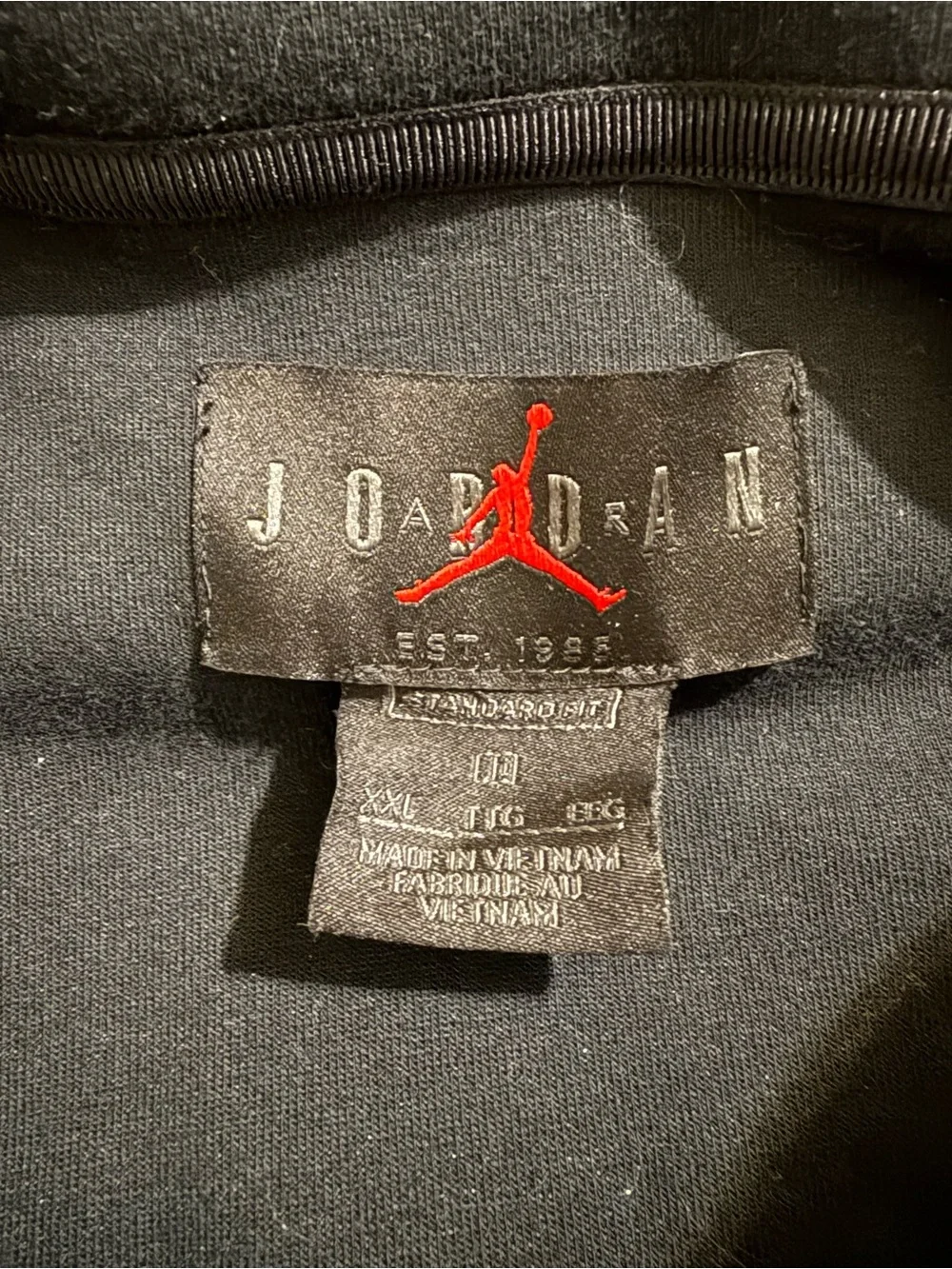 Jordan black pullover